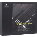 PURIDEA-GIFTSUIT - Pack PURIDEA Power Bank / Chargeur voiture / Chargeur secteur / Câble 3 en 1 