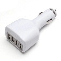 QUADCAC - Chargeur allume cigares 4 prises USB 