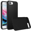 RHINO-SOLIDIP8PLUSCARBO - Coque RhinoShield pour iPhone 7/8 Plus coloris noir aspect carbone