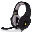 STEALTH-HORNETNOIR - Casque Gamer Stealth Hornet noir avec micro détachable