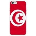 TPU0IPHONE7DRAPTUNISIE - Coque souple pour Apple iPhone 7 avec impression Motifs drapeau de la Tunisie