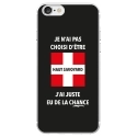 TPU0IPHONE7HAUTSAVOYARD - Coque souple pour Apple iPhone 7 avec impression Motifs je n'ai pas choisi d'être haut savoyard