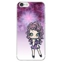 TPU0IPHONE7MANGAVIOLETTA - Coque souple pour Apple iPhone 7 avec impression Motifs manga fille violetta