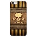 TPU0IPHONE7SKULLPIRATE - Coque souple pour Apple iPhone 7 avec impression Motifs pirate et tête de mort