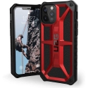 UAG-IP12PMAX-MONAROUGE - Coque UAG iPhone 12 Pro Max série Monarch 5 couches antichoc et alliage métal rouge