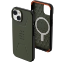 UAG-IP14-CIVIOLIVE - Coque UAG iPhone 14 série Civilian MagSafe antichoc coloris olive