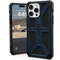 UAG-IP14PMAX-MONAMALLARD - Coque UAG iPhone 14 Pro Max série Monarch 5 couches antichoc alliage métal bleu