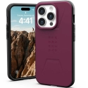 UAG-IP15PMAX-CIVIBORD - Coque UAG iPhone 15 Pro-Max série Civilian MagSafe antichoc coloris bordeaux