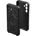 UAG-S24-MONACARB - Coque UAG Monarch pour Galaxy S24 noir carbone avec 5 couches antichoc et aluminium