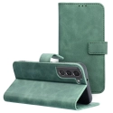 WALLTENDER-A535GVERT - Etui type portefeuille Tender Galaxy A53(5G) vert avec rabat latéral fonction stand