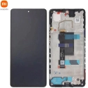 XIAOMI-FACE12PRO5G - Ecran complet origine Xiaomi Redmi Note 12 Pro (5G) avec châssis et boutons VOL / Power