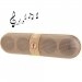 PILLFIVESTARGOLD - Enceinte sans fil bluetooth gold FiveStar Pill Design 2 x 3W RMS