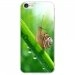 TPU0IPHONE7ESCARGOT - Coque souple pour Apple iPhone 7 avec impression Motifs escargot sur une tige