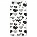 TPU0IPHONE7LOVE1 - Coque souple pour Apple iPhone 7 avec impression Motifs Love coeur 1