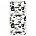 TPU0IPHONE7LOVE3 - Coque souple pour Apple iPhone 7 avec impression Motifs Love coeur 3